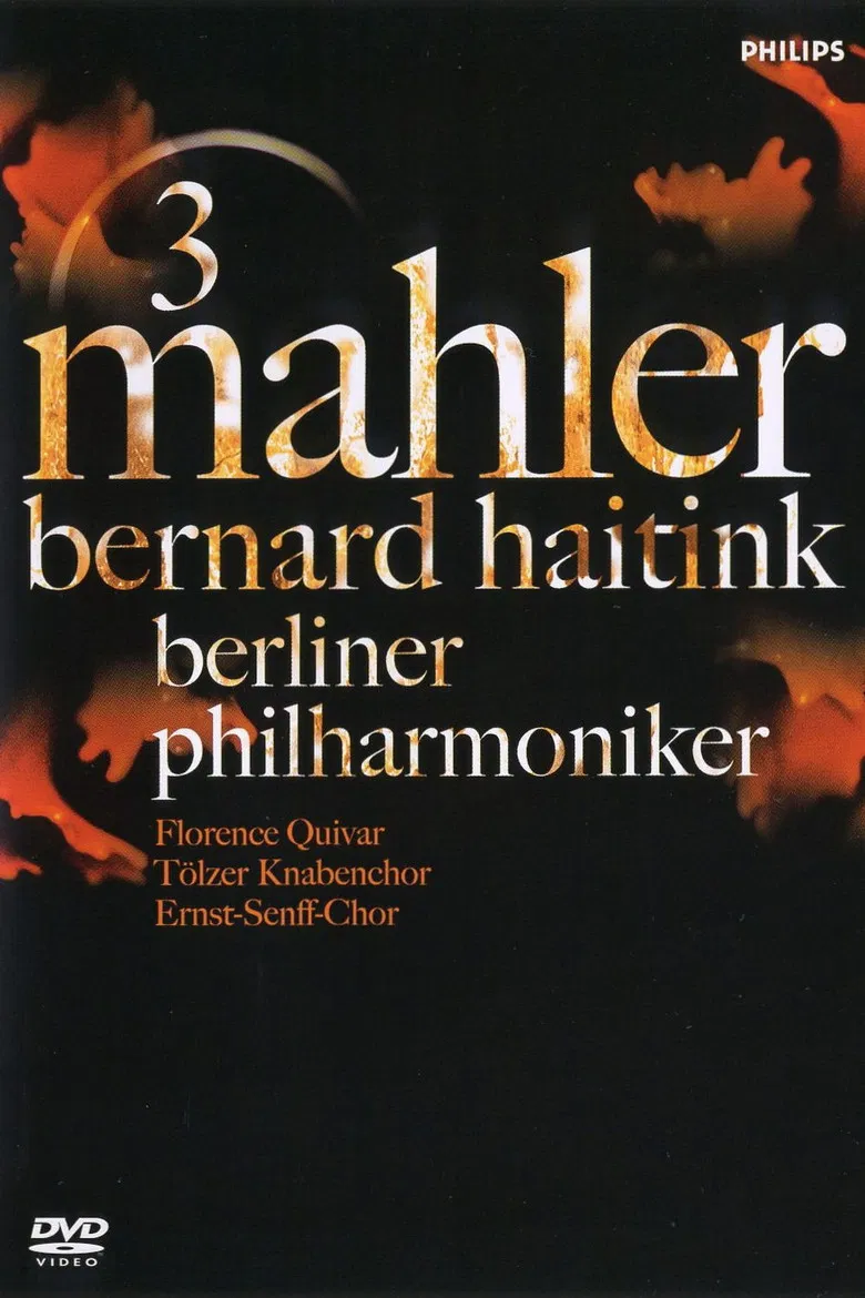 Mahler 3 / Bernard Haitink & Berliner Philharmoniker poster background