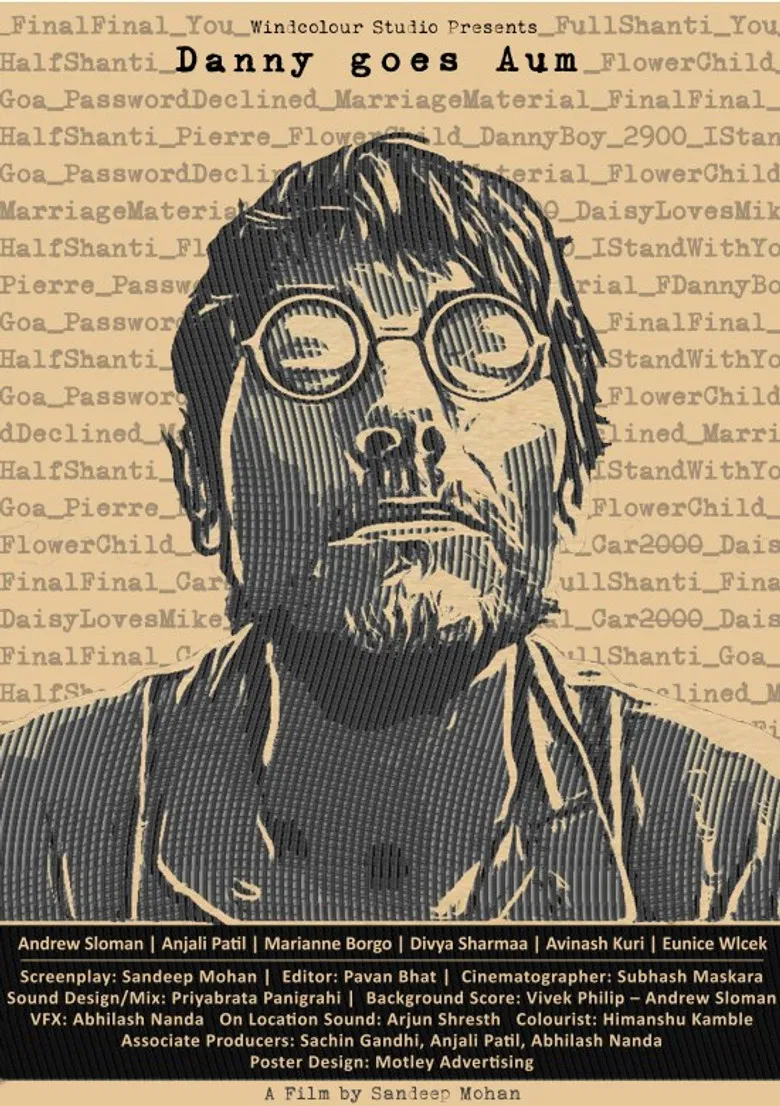 Danny Goes Aum poster background