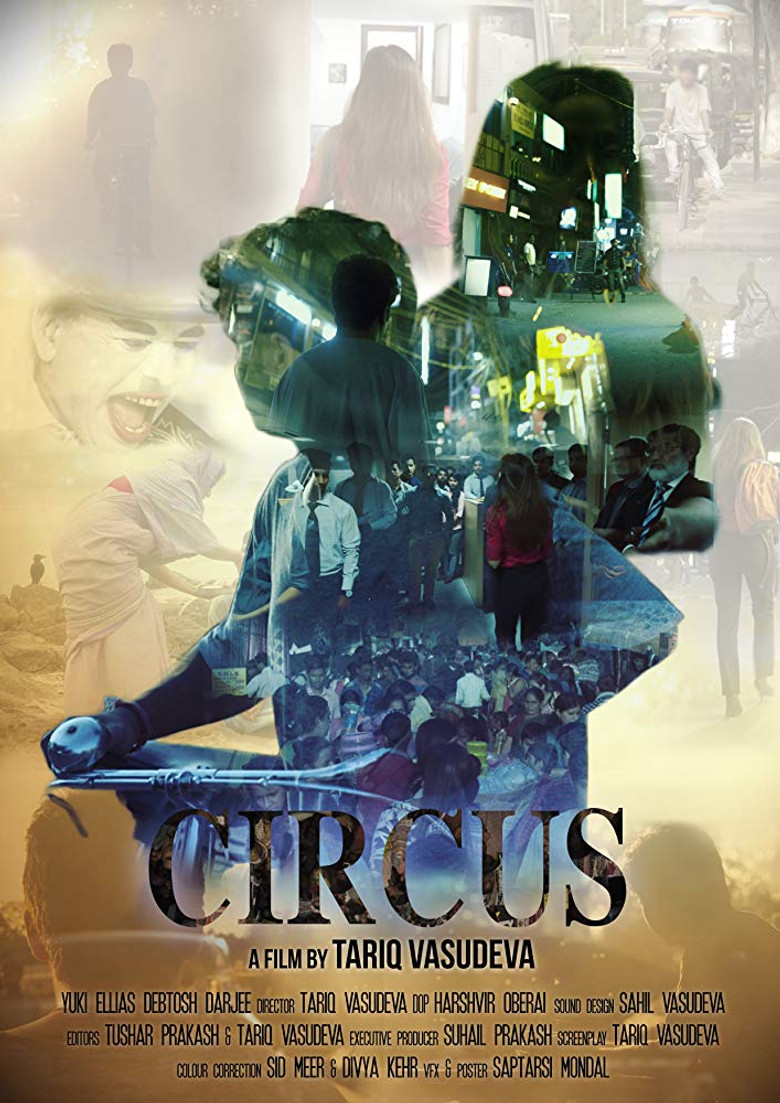 Circus poster background