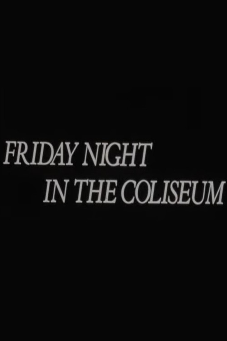 Friday Night in the Coliseum poster background