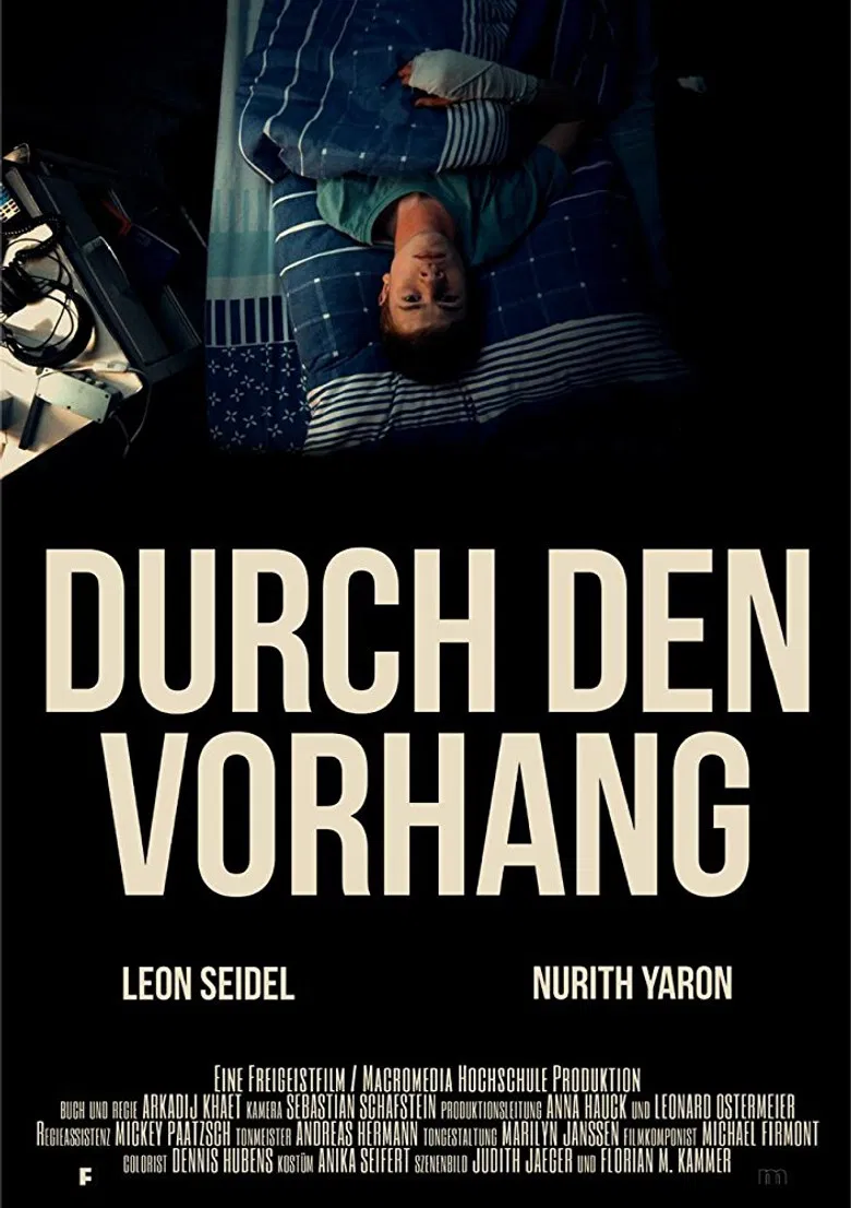 Durch den Vorhang poster background