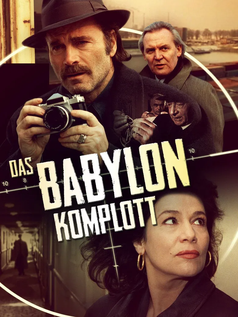Das Babylon Komplott poster background