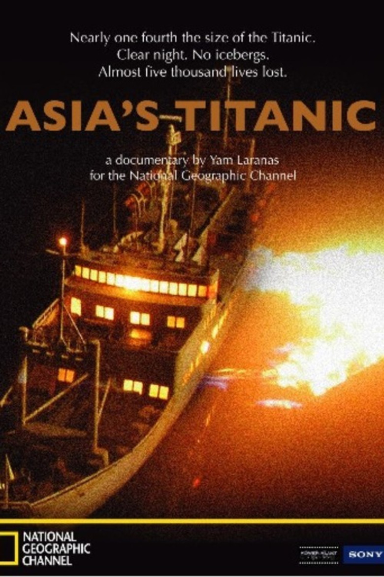 Asia's Titanic poster background