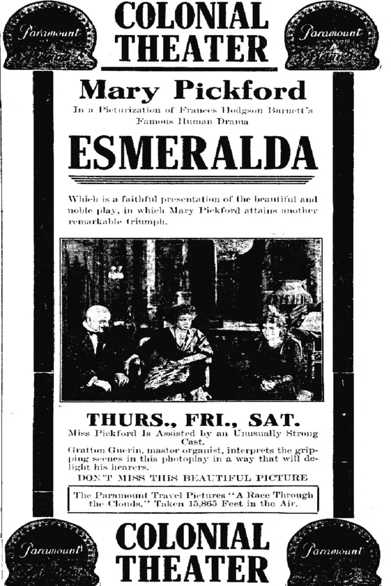 Esmeralda poster background