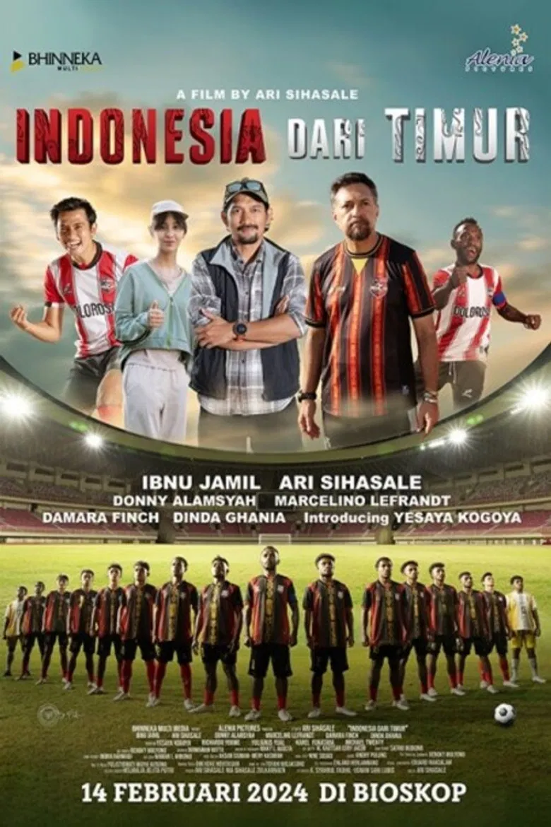 Indonesia Dari Timur poster background