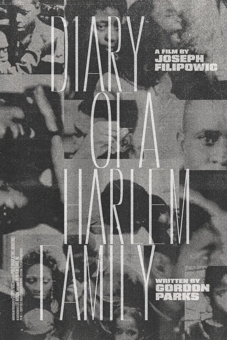 Diary of a Harlem Family poster background