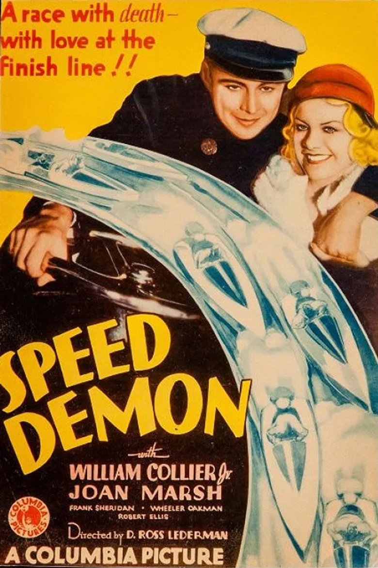 Speed Demon poster background