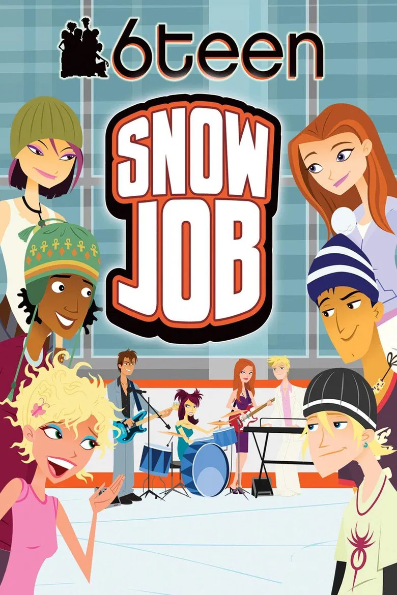 6Teen: Snow Job poster background
