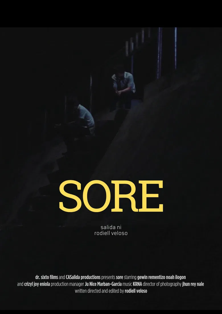 SORE poster background
