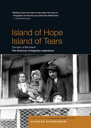 Island of Hope, Island of Tears poster background