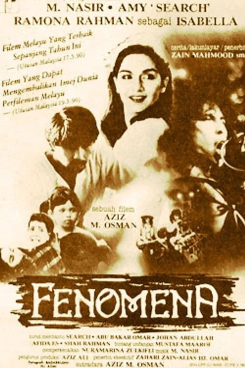 Fenomena poster background