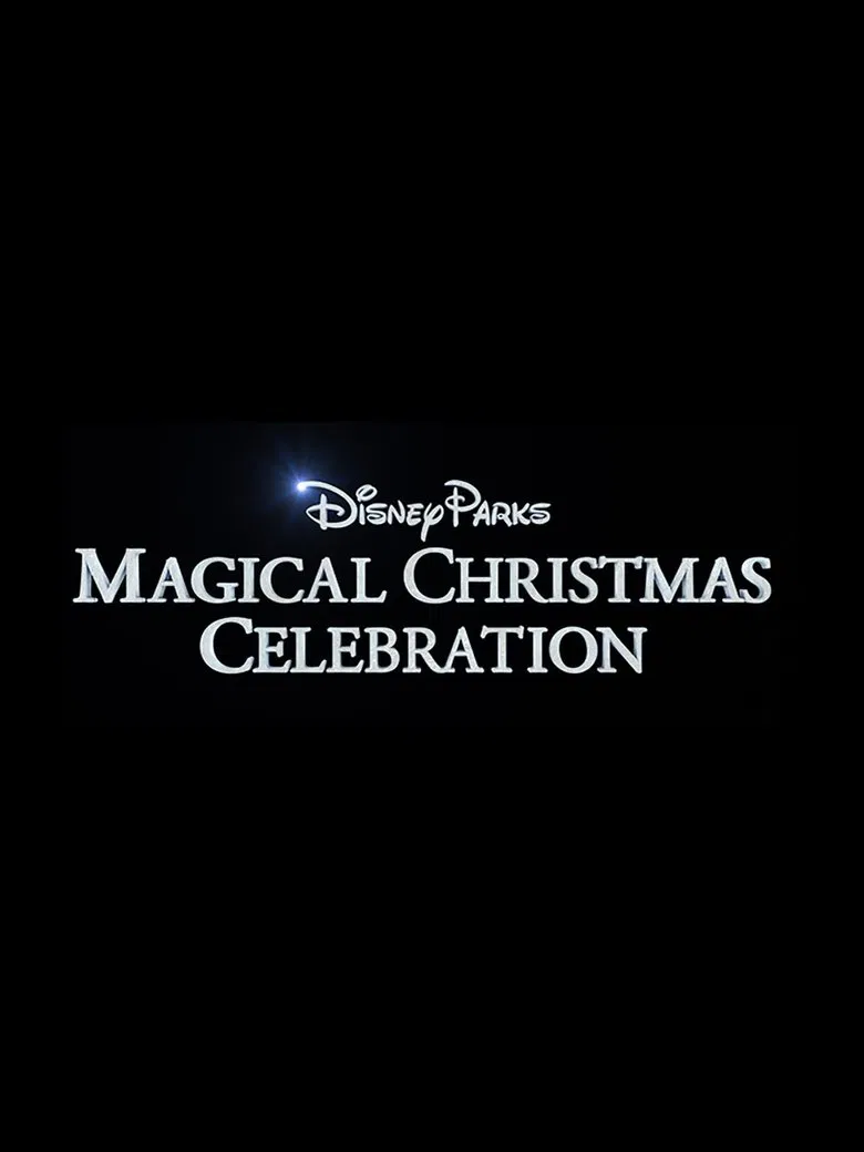 Disney Parks Magical Christmas Celebration poster background