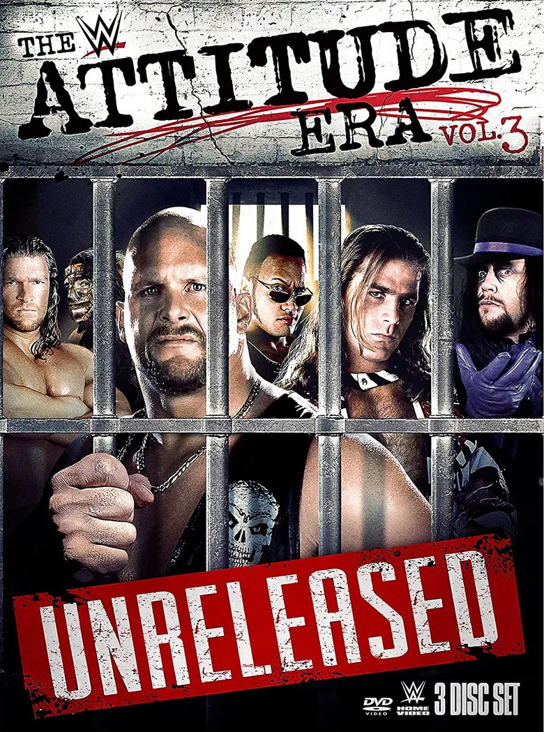 WWE: The Attitude Era - Vol. 3 poster background