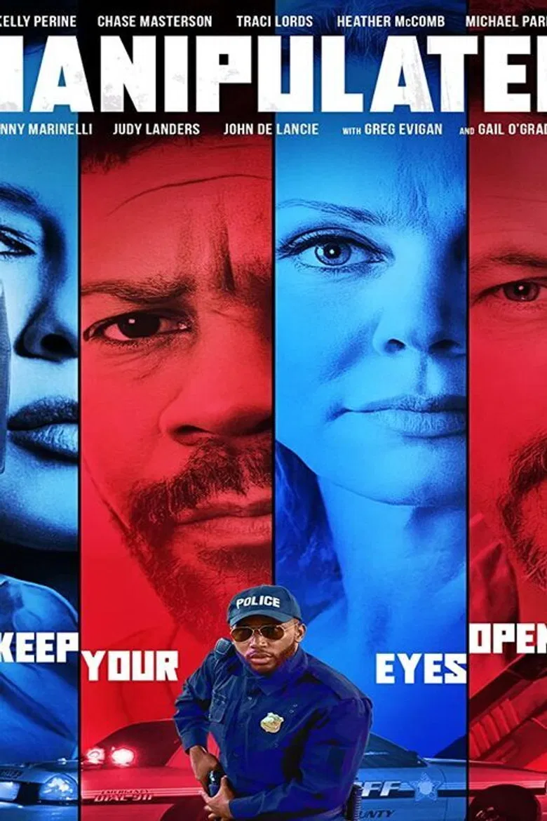 Manipulated poster background