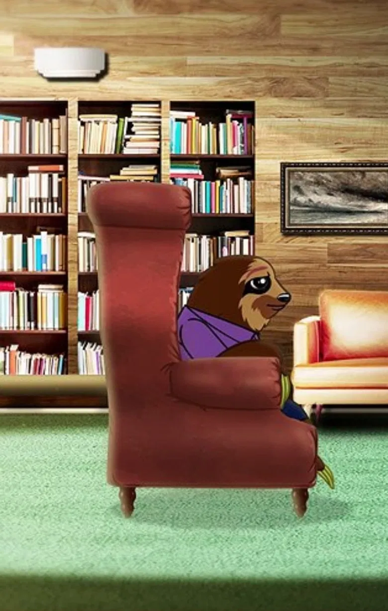 Sloth poster background