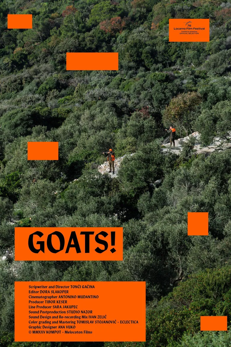 Goats! poster background