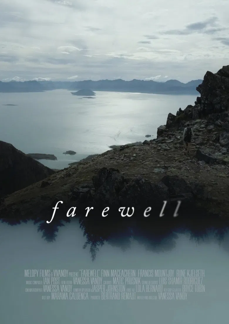 Farewell poster background