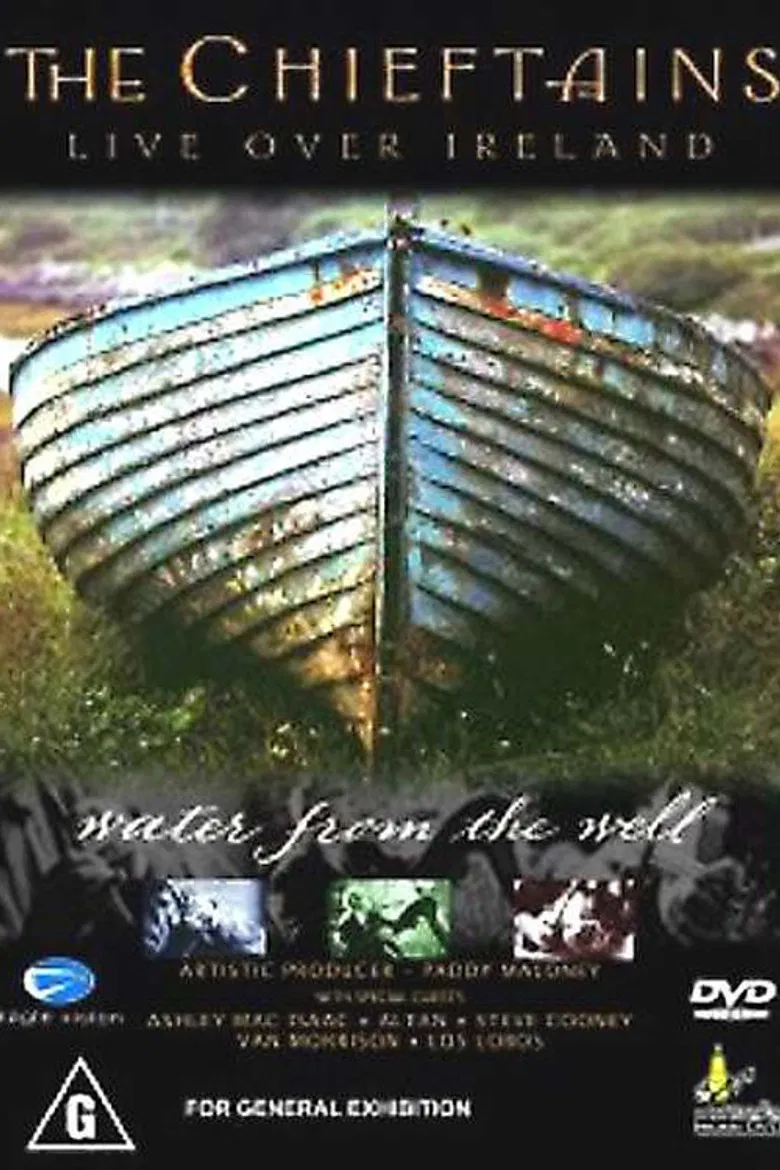 The Chieftains - Live Over Ireland: Water From The Well poster background