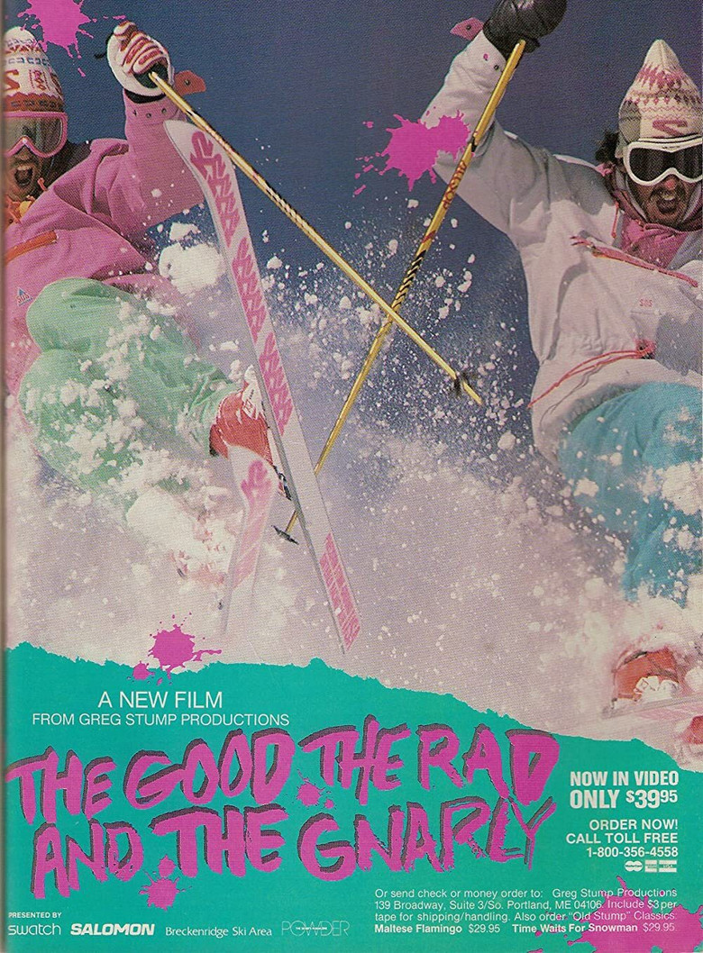 The Good, the Rad and the Gnarly poster background