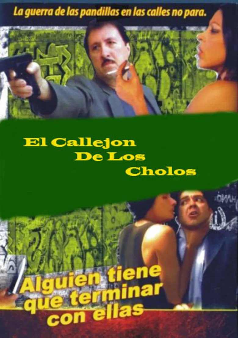The Alley of the Cholos poster background