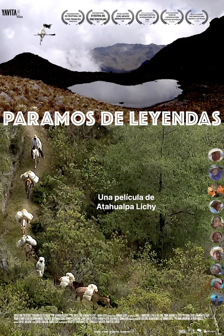 Páramos de leyendas poster background