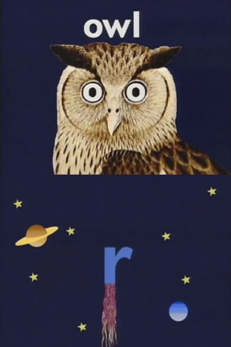 Letters O, P, and R poster background