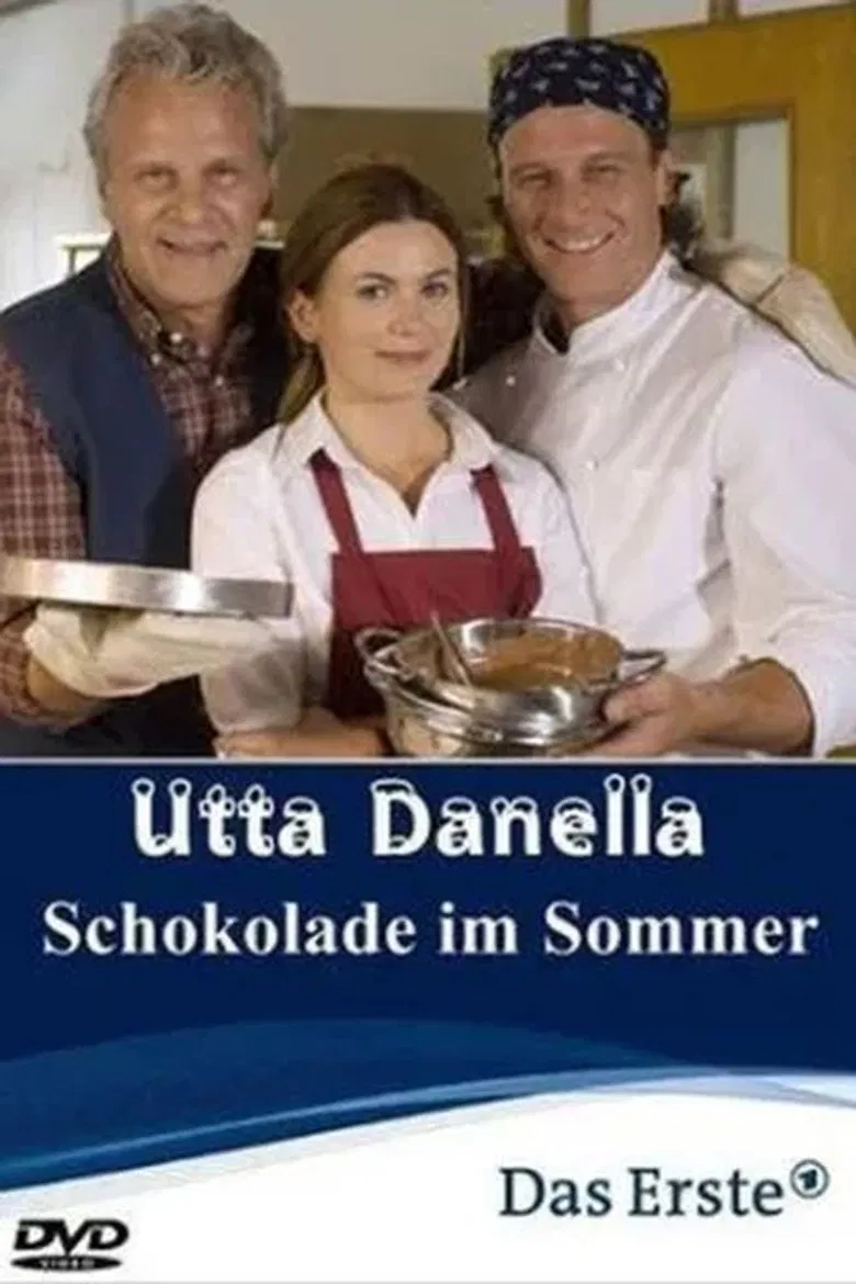 Utta Danella - Schokolade im Sommer poster background