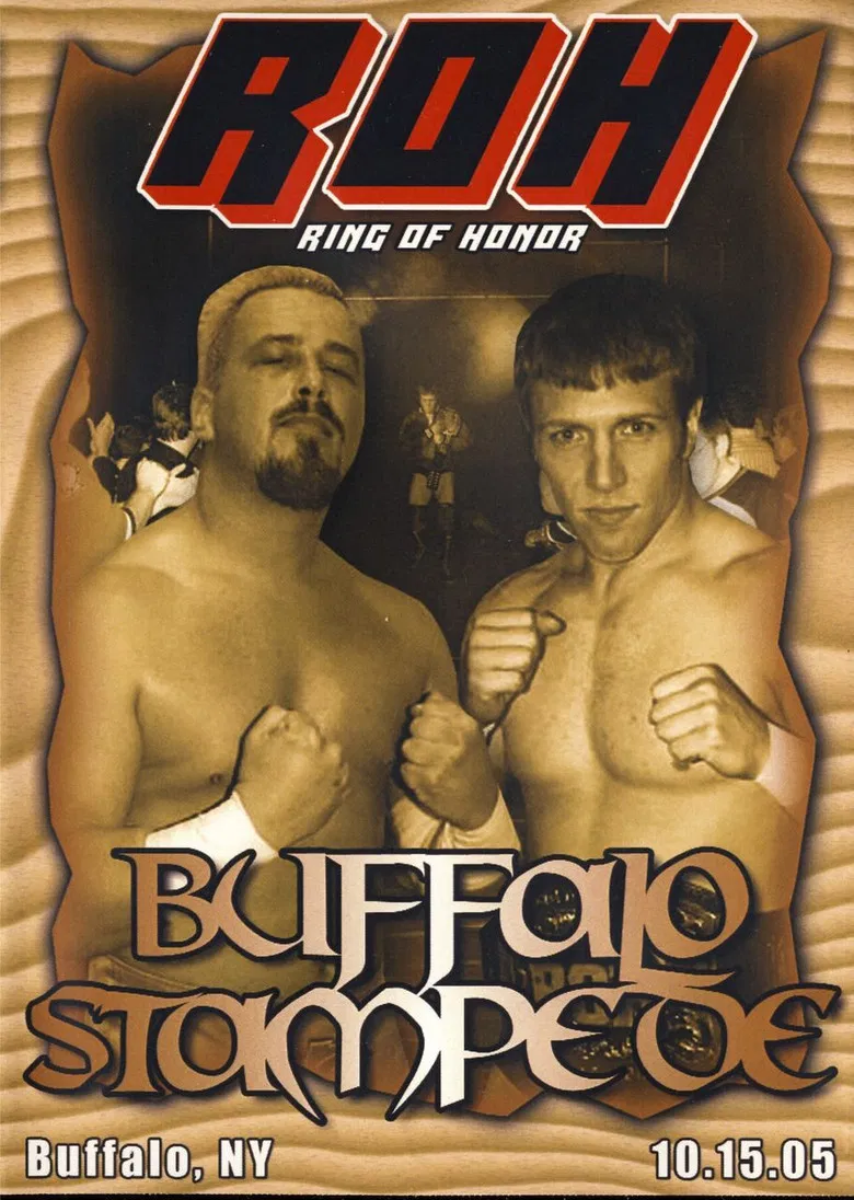 ROH: Buffalo Stampede poster background