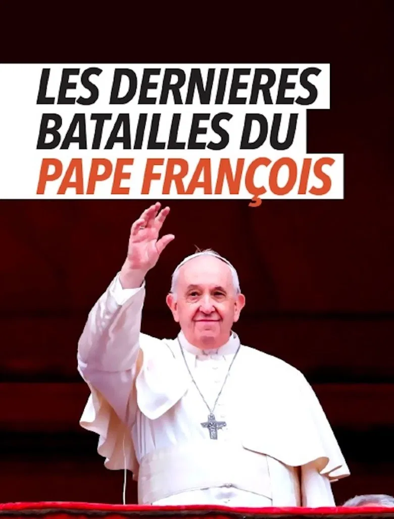 Les dernières batailles du pape François poster background