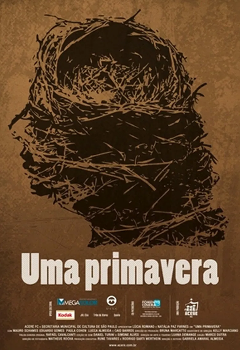Uma Primavera poster background