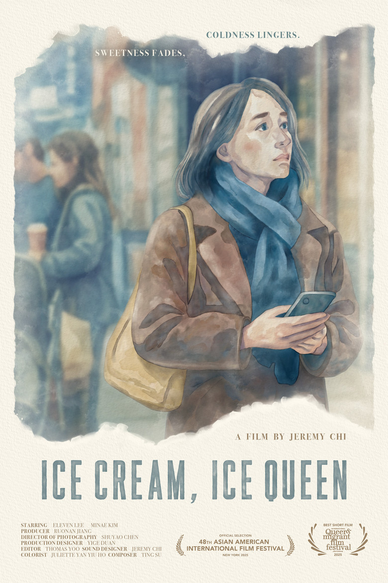 Ice Cream, Ice Queen poster background