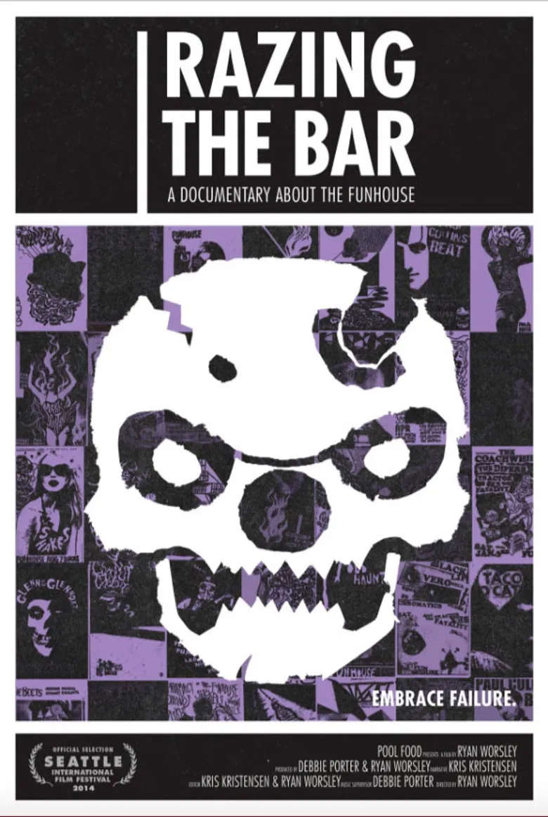 Razing the Bar: A Documentary About the Funhouse poster background