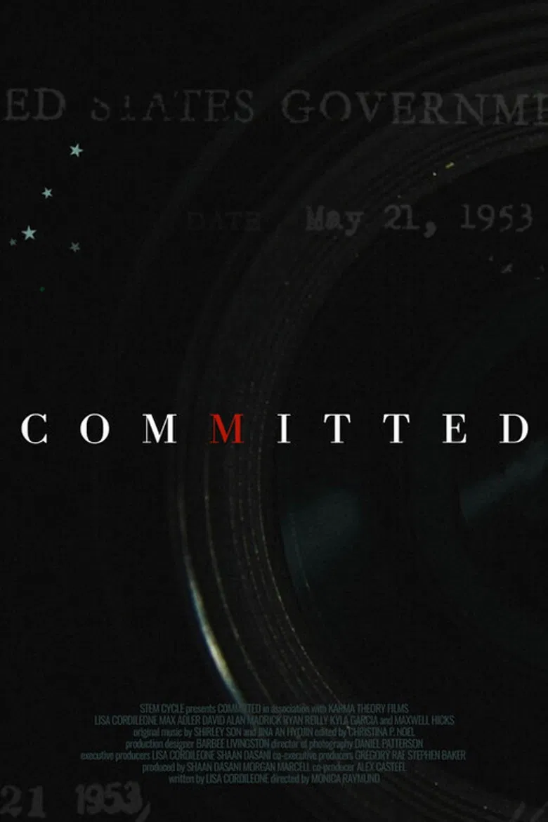 Committed poster background
