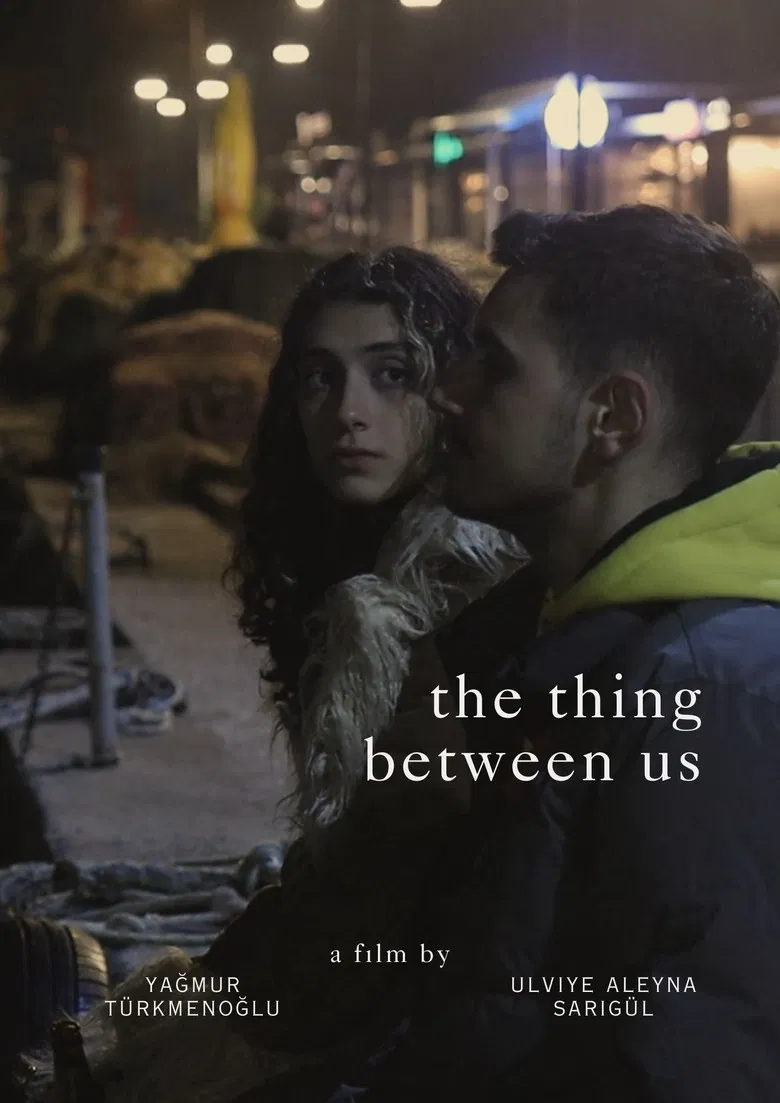 The Thing Between Us poster background