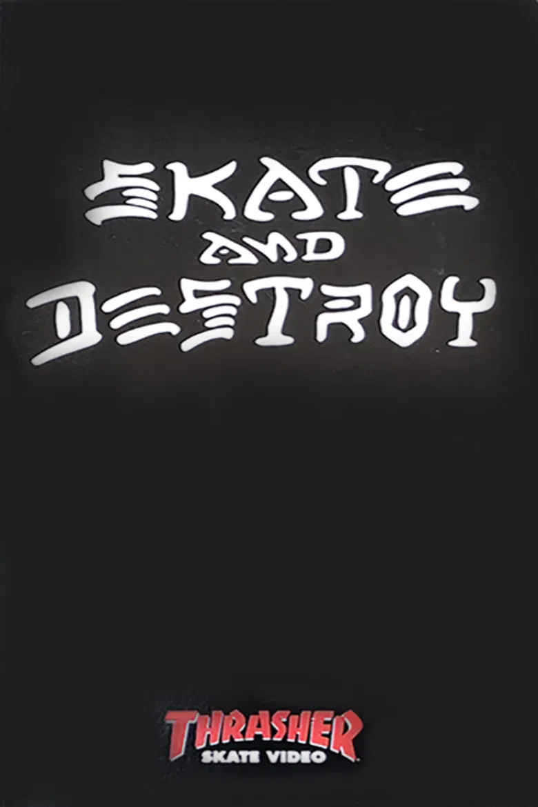 Thrasher - Skate and Destroy poster background