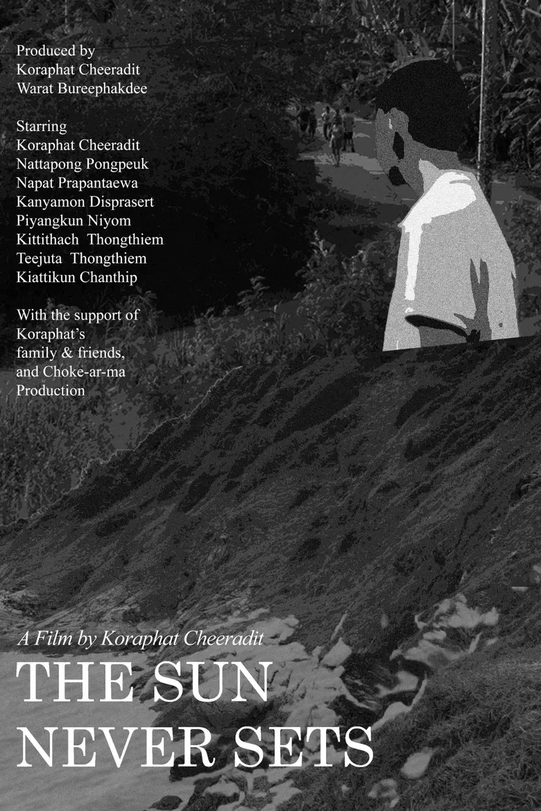 The Sun Never Sets poster background