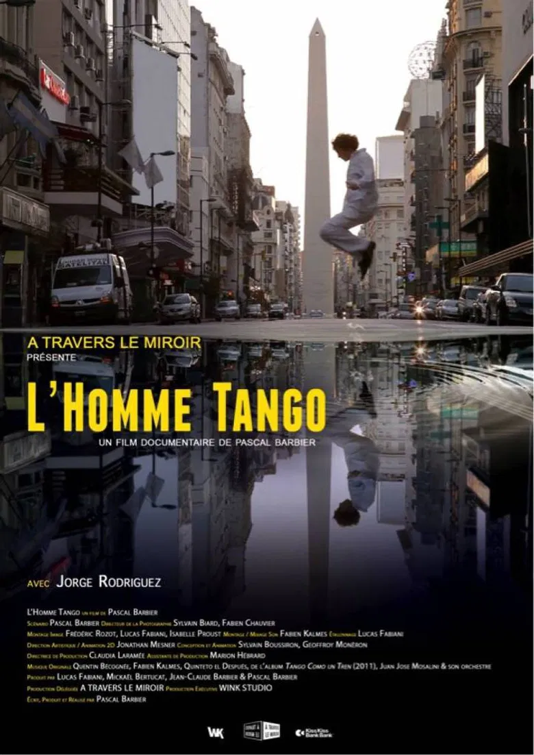 L'homme tango poster background