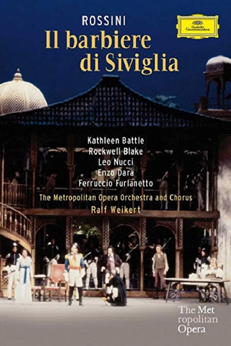 The Met - Il Barbiere di Siviglia poster background