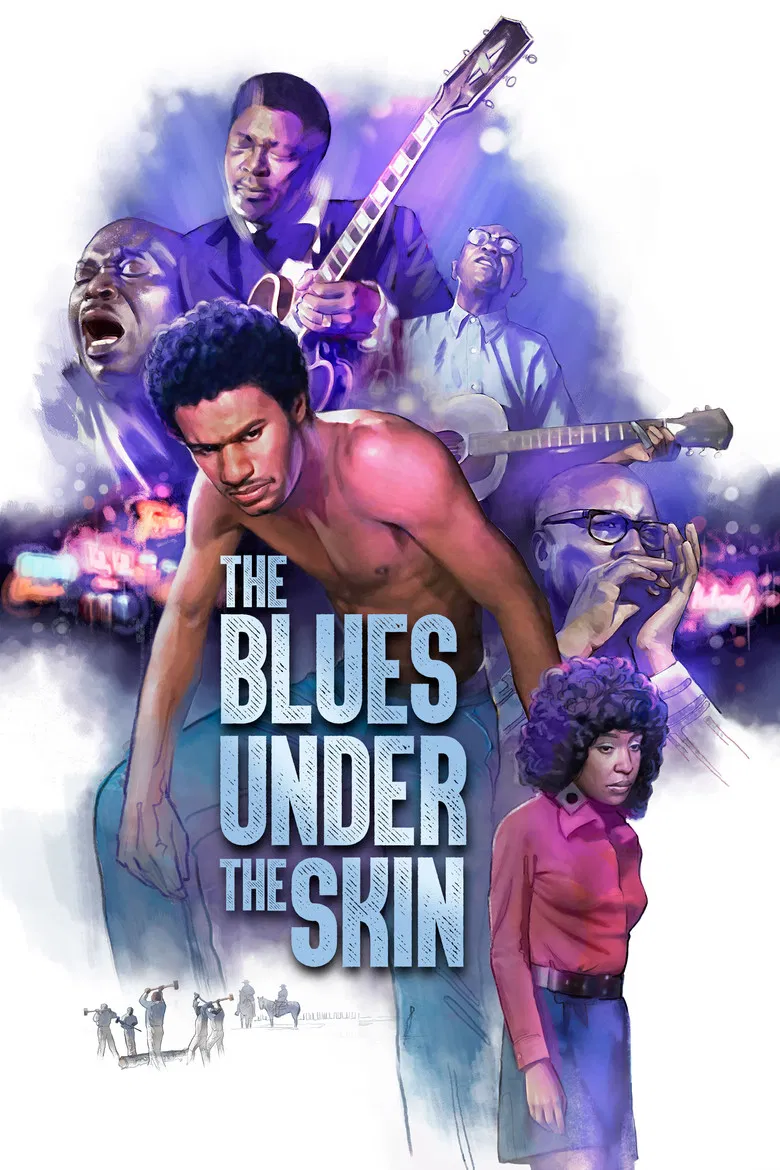 The Blues Under the Skin poster background