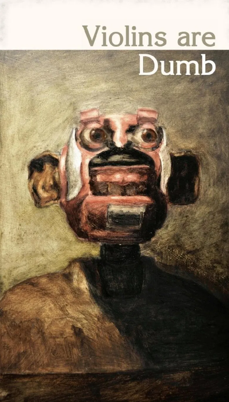 Violins are dumb poster background