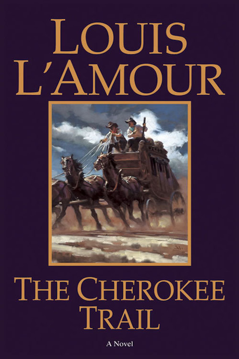 Louis L'Amour's The Cherokee Trail poster background