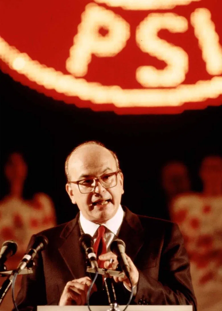 The Craxi Case – An Italian Story poster background