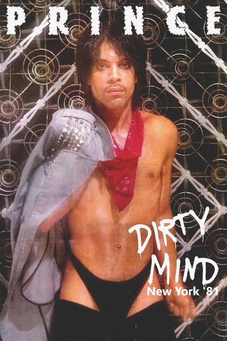 Prince - Dirty Mind New York '81 poster background