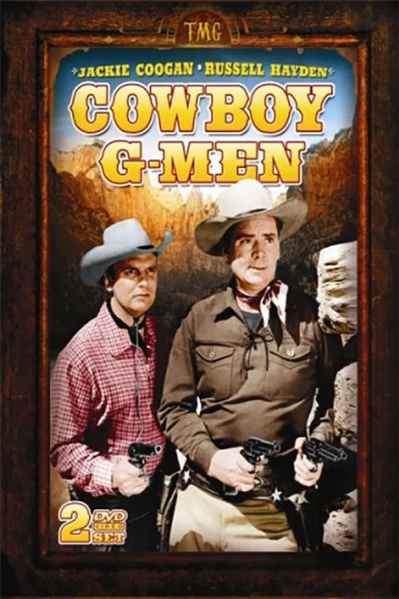 Cowboy G-Men poster background