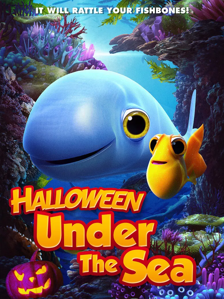 Halloween Under the Sea poster background