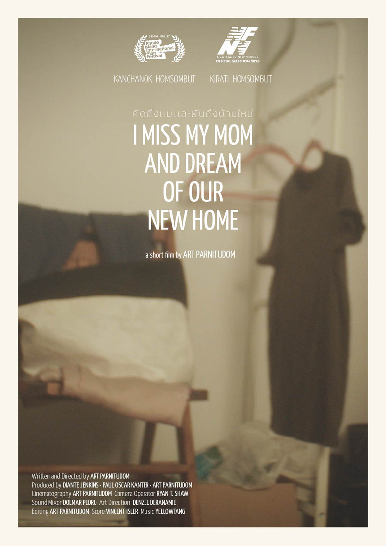 I Miss My Mom & Dream of Our New Home poster background