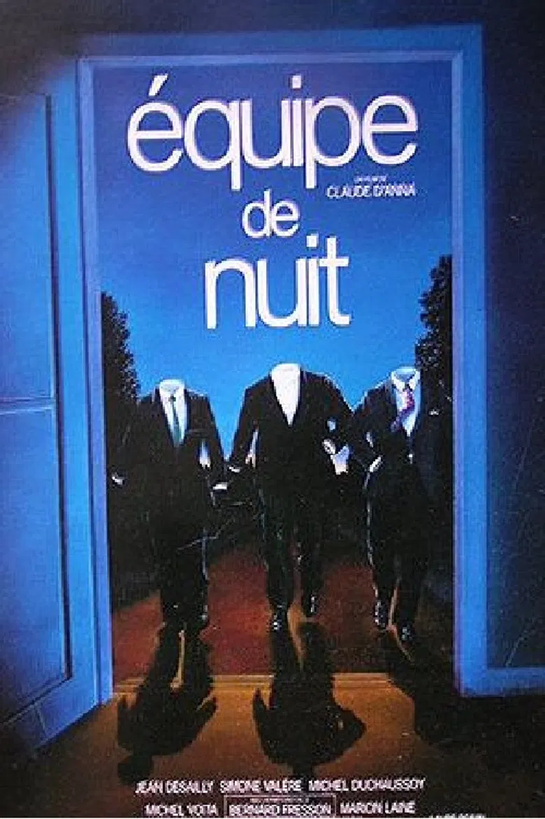 Équipe de nuit poster background