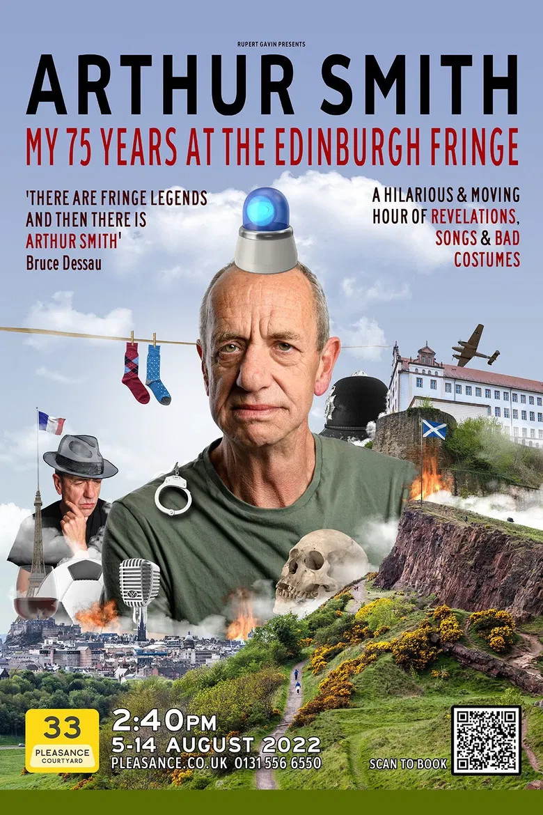Arthur Smith: My 75 Years at the Edinburgh Fringe poster background