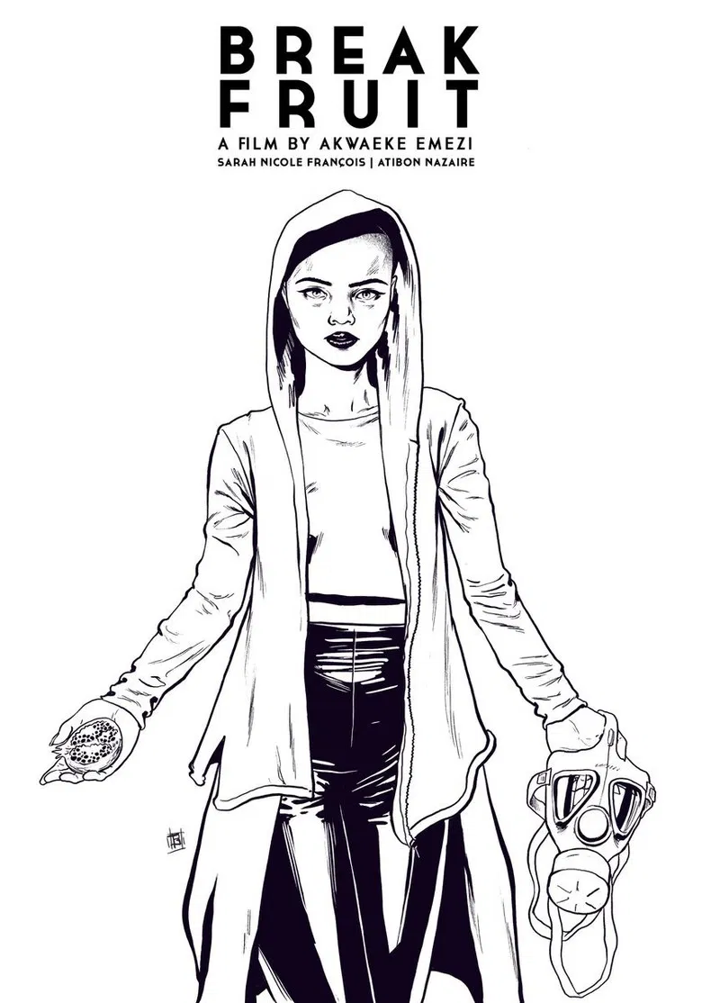 Break Fruit poster background