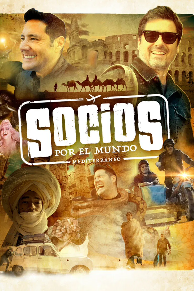 Socios por el mundo poster background